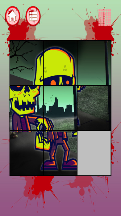 Zombie Slide Puzzle For Kids screenshot 3