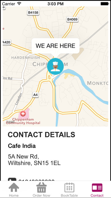 Cafe India Chippenham screenshot 4
