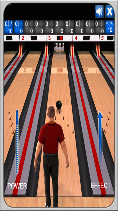 Classic Throw Bowling screenshot 2