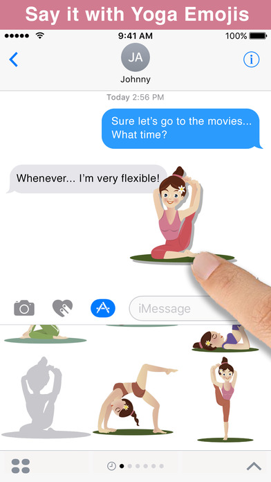 Yoga Emoji screenshot 2