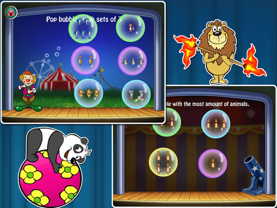 Animal Preschool! Circus- Educational app for kids