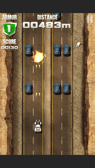 高速激战 - 高速公路上的奇幻射击 screenshot 4