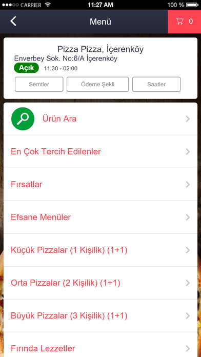 İçerenköy Pizza Pizza screenshot 2