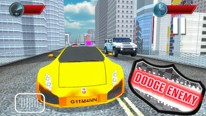 Street Car Chase City Simulator 3d screenshot 3