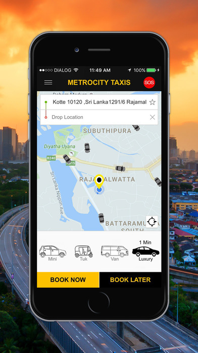 Metro City Taxis screenshot 3