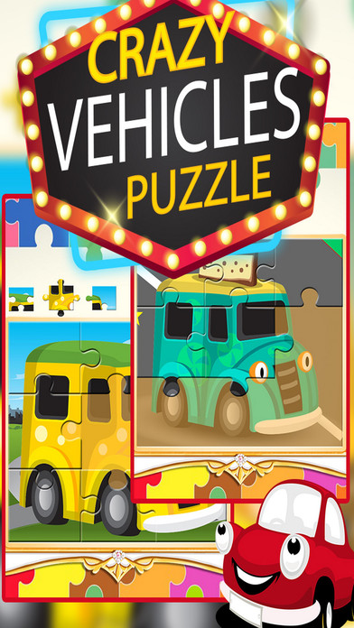 Puzzle: Crazy Vehicles Puzzle screenshot 2