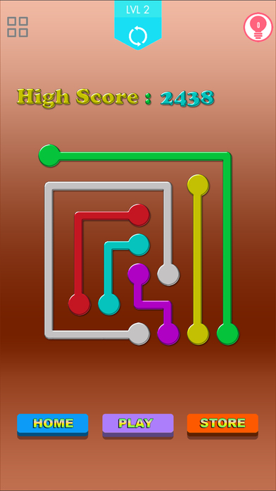 Memory Game Color Puzzle - Connect Lines Dots screenshot 2