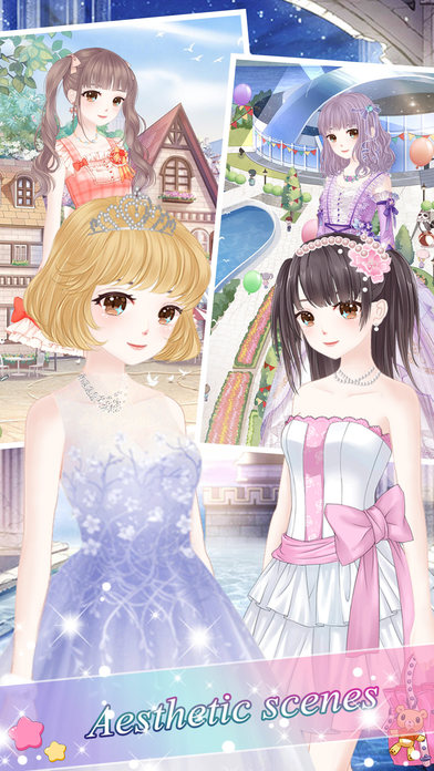 Snow princess fashion dress - Costume Dress Up screenshot 4
