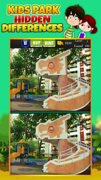 Kids Park Hidden Differences screenshot 2