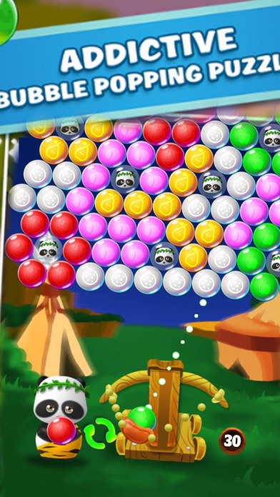 Puzzle Panda Pop Bubble screenshot 3