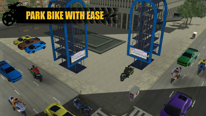 Smart Bike Multi-Level Parking 3D:Motorcycle Rider screenshot 4
