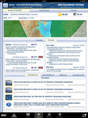 WSI Pilotbrief Optima for General Aviation screenshot 3