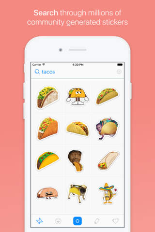 GIPHY Stickers. The Animated Sticker & Emoji App screenshot 2