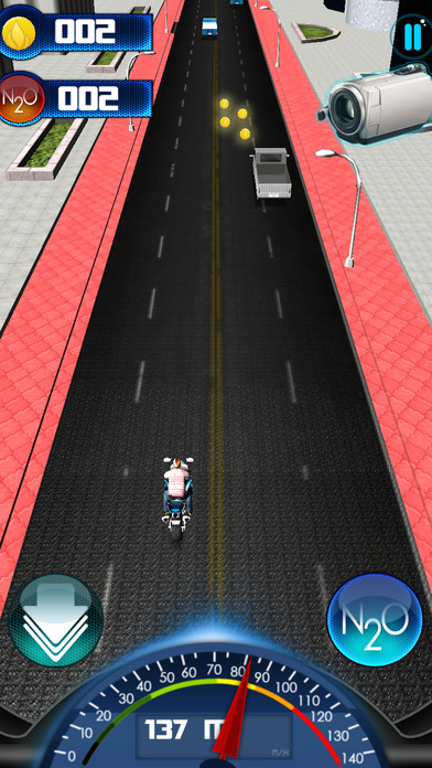 城市公路摩托-我的竞速赛车游戏 screenshot 2
