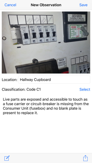 Electrical Safety Alerter screenshot 2