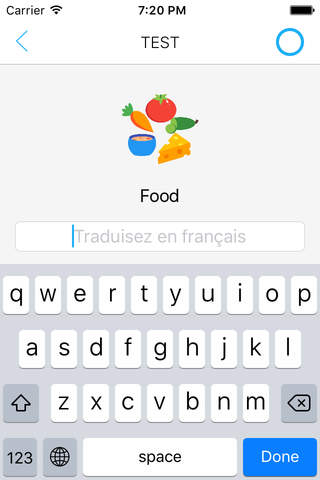 LearnEasy app to learn French words for beginners screenshot 2
