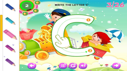 Alphabet Learning Letters Writing ABC Preschool screenshot 4