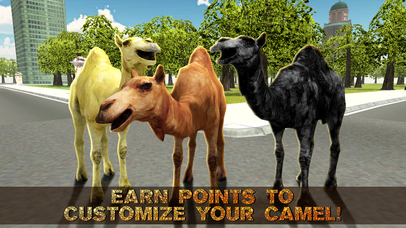 Angry Camel City Rampage Simulator 3D screenshot 2
