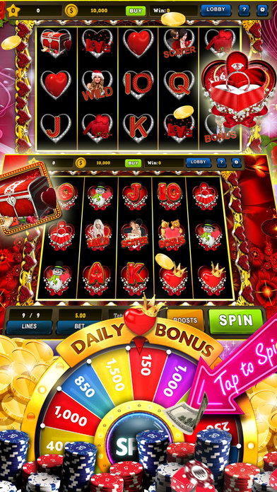 Valentines Day Vegas Slots- Casino Game for Adults screenshot 3