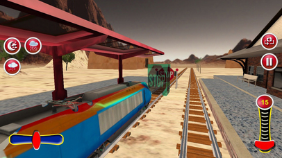 Subway Super Train Drive 3D screenshot 4