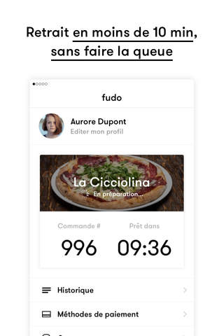 Fudo - Les meilleurs restaurants à emporter screenshot 4
