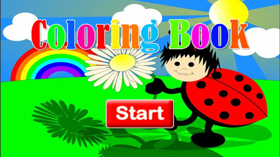 Ladybug and bee coloring book for boy and girl screenshot 2
