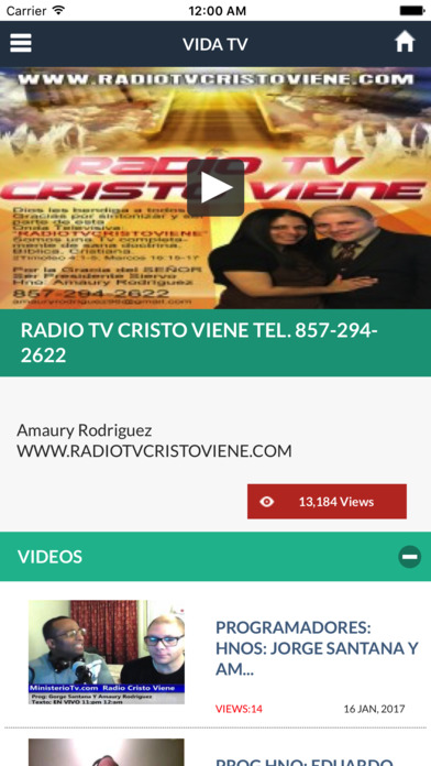Radio TV Cristo Viene screenshot 2
