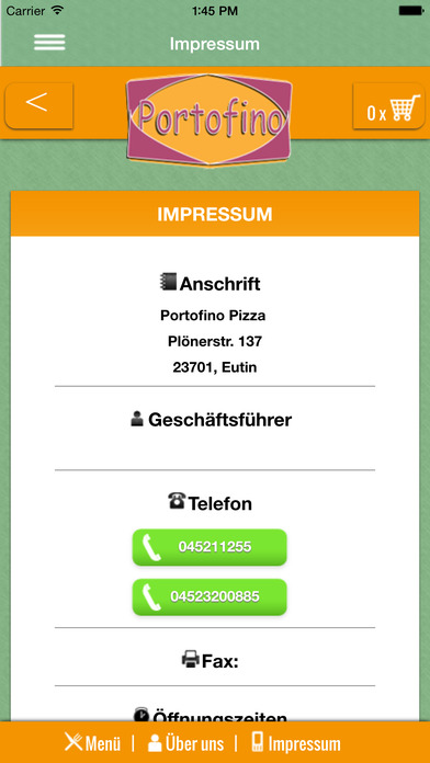Portofino Pizza screenshot 2