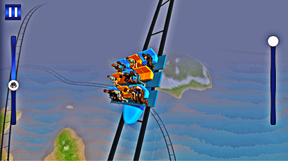 Roller Coaster : Sky Visit Fun screenshot 4