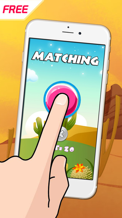 Touch image Matching Magic Timer Game Cactus Art screenshot 2