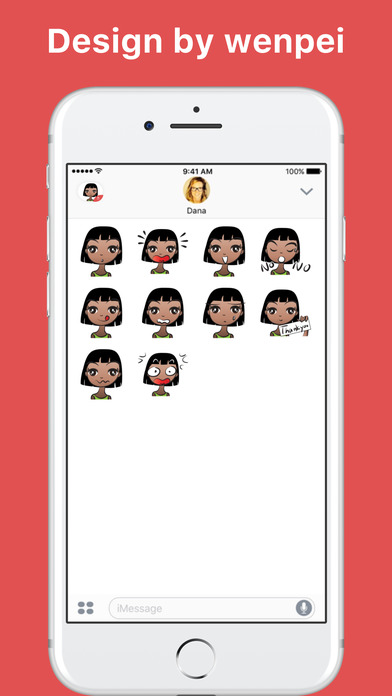 Anna stickers by wenpei screenshot 2