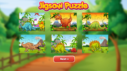 Dinosaur Jigsaw: Puzzle Magic Board Kids Fun screenshot 2