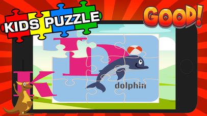 ABC endless alphabet magic jigsaw puzzles for kids screenshot 2