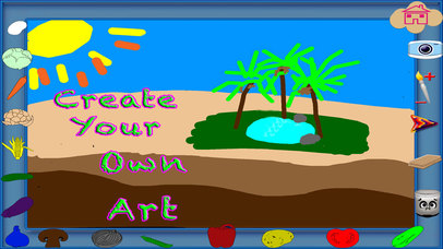 Coloring Pages Vegetables Paint Game screenshot 3