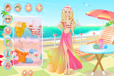 Beach Princess Facial Makeover screenshot 2