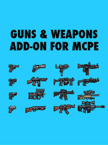 Weapons & Guns Add-On for Minecraft Pocket Edition screenshot 2
