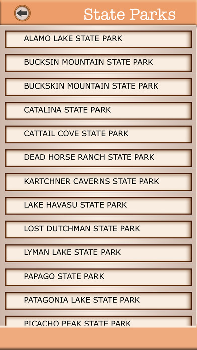 Arizona Campgrounds & Hiking Trails Offline Guide screenshot 4