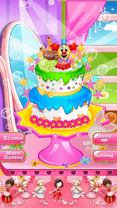 Princess Cake Party - Kid Decoration Games screenshot 2