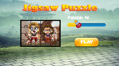 cute little girls puzzle jigsaw games screenshot 3