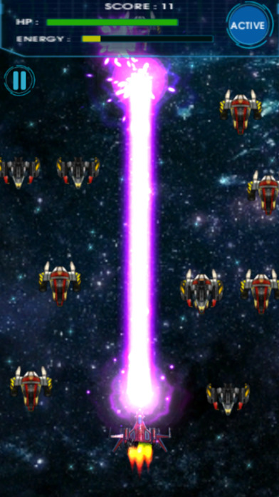 A Battle Aircraft Space Fighter : Explosive Game screenshot 3