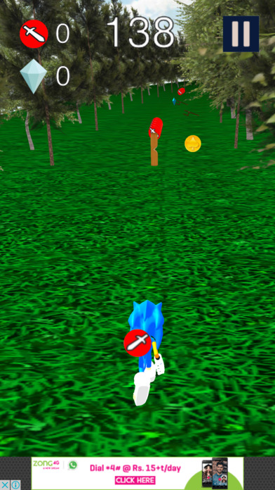 3D Hedgehog Infinite Runner screenshot 3