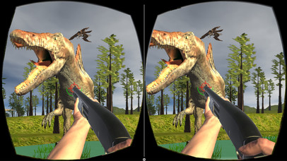 Dinosaurs Hunting VR Cardboard screenshot 4