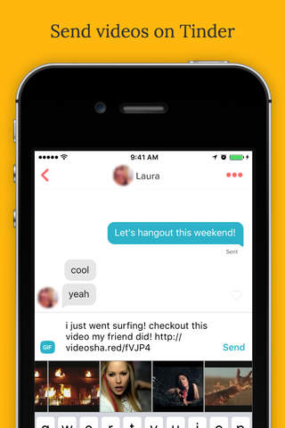Video Share - send videos for Grindr and Tinder screenshot 3