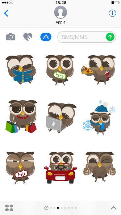 Owl Benjamin - stickers 2022 screenshot 4
