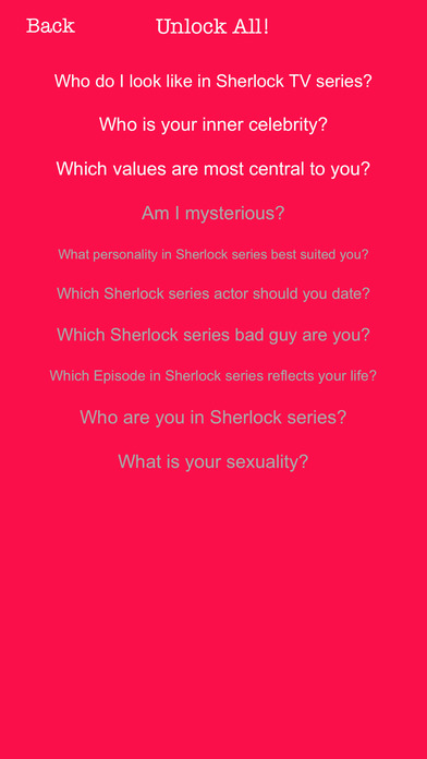 Sherlock Holmes: A Personality Quiz screenshot 3