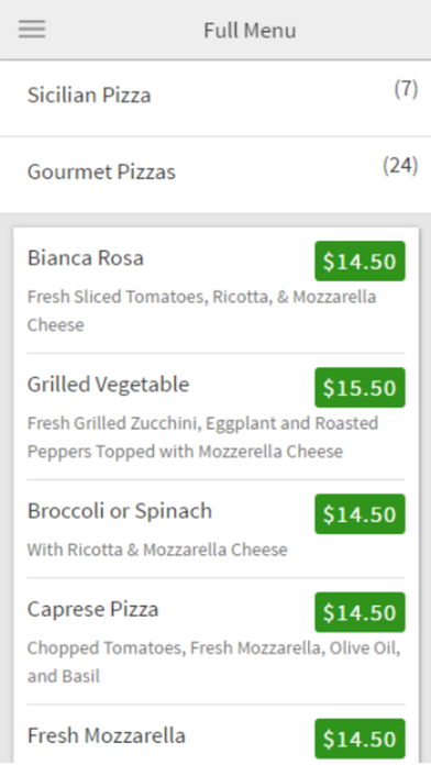 Carlo's Gourmet Pizza screenshot 3