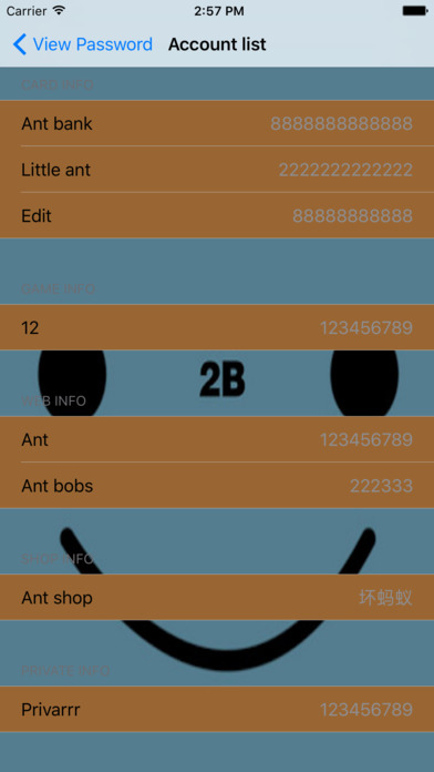 蚂蚁密码本(专业版) - 干净的密码记录工具 screenshot 3