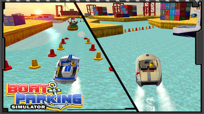 Boat Parking Simulator : Race screenshot 3