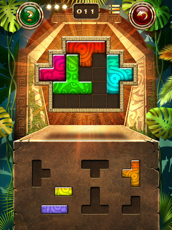 Screenshots of Montezuma Puzzle for iPad