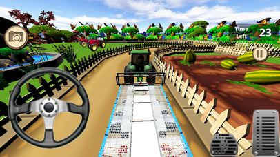 Real Farm Tractor Sim 3D Game screenshot 3